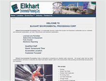 Tablet Screenshot of elkhartenvironmental.com